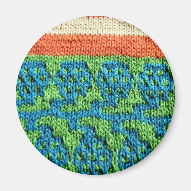 m Artisanware Knit Magnet (Front)