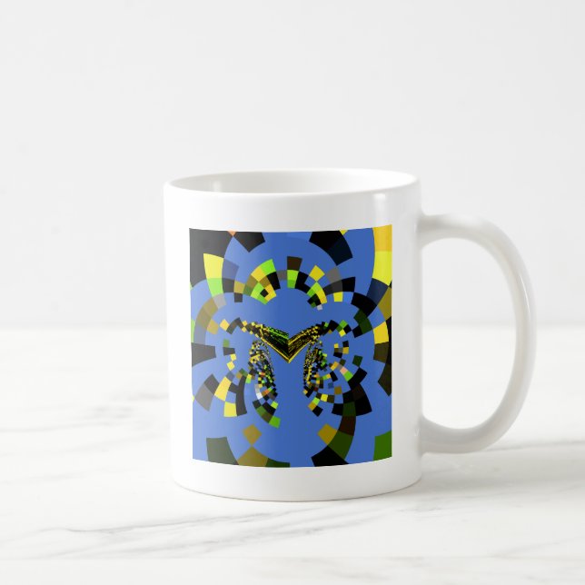 M Blue Coffee Mug (Right)