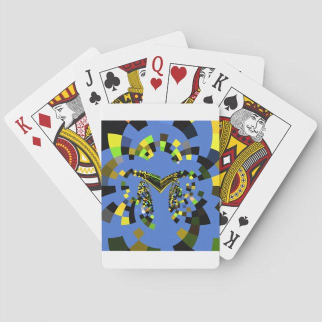 M Blue Playing Cards (Back)
