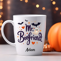 M. Boofriend Nom personnalisé Mug Halloween