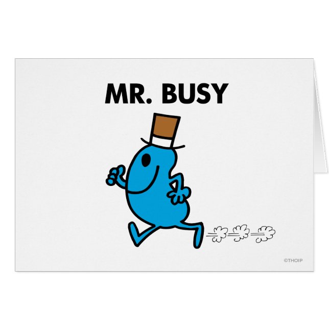 M. Busy Courant Rapidement (Devant horizontal)