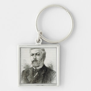 M. Constans, from 'Leisure Hour', 1891 Keychain