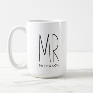 M. Custom Couple Mug Mariage Anniversaire Mug