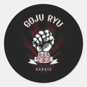 M Dam Goju Ryu Karate - Uni-adults  Classic Round Sticker