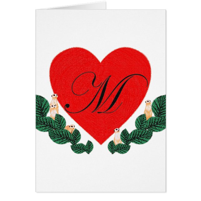 M dans un coeur (Devant)