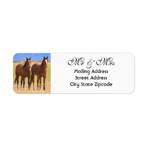 M. et Mme Horse Retour Adresse