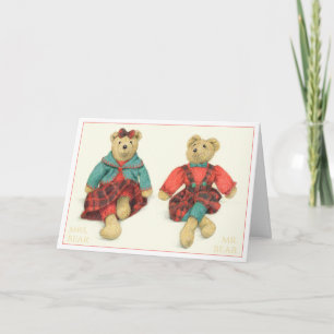 M. ET Mme OURS Carte de vœux