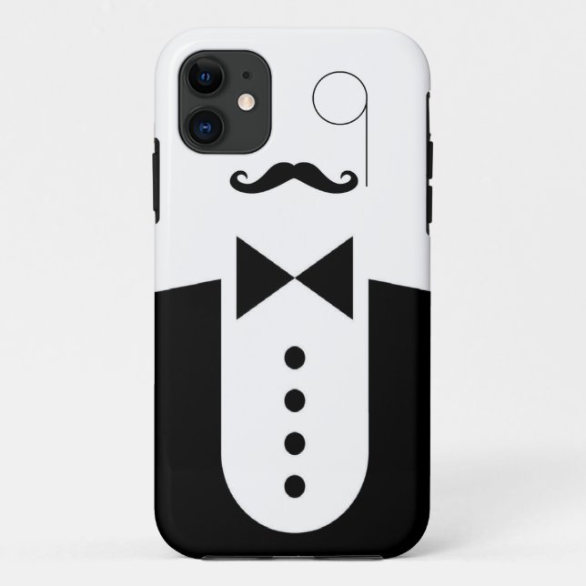 M. Fancy iPhone 5 Coque-maté à peine là Coque (Dos)