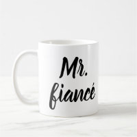 M. Fiance Café Mug - Enky Tendance Lettering