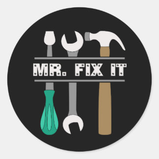 M. Fix It Mens Outils Sticker