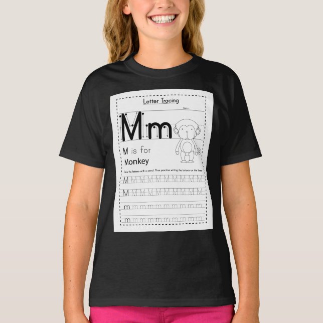 M for monkey T-Shirt (Front)