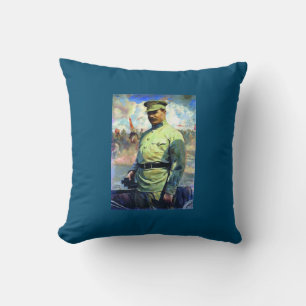 M. Frunze - Soviet Army Officer, Red Army Founder Throw Pillow