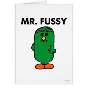 M. Fussy, bien élevé