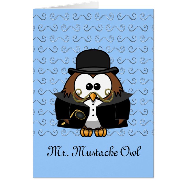 M. Gold Mustache Owl (Devant)