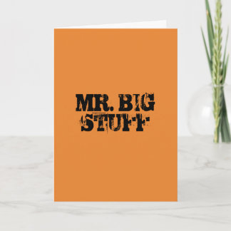 M. GRANDE CARTE DE STUFF