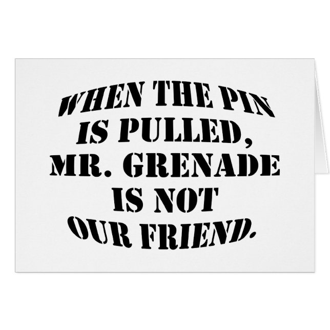 M. Grenade (Devant horizontal)