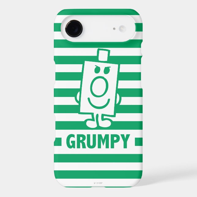 M. Grumpy | Grin escarpé et rayures vertes (Verso)