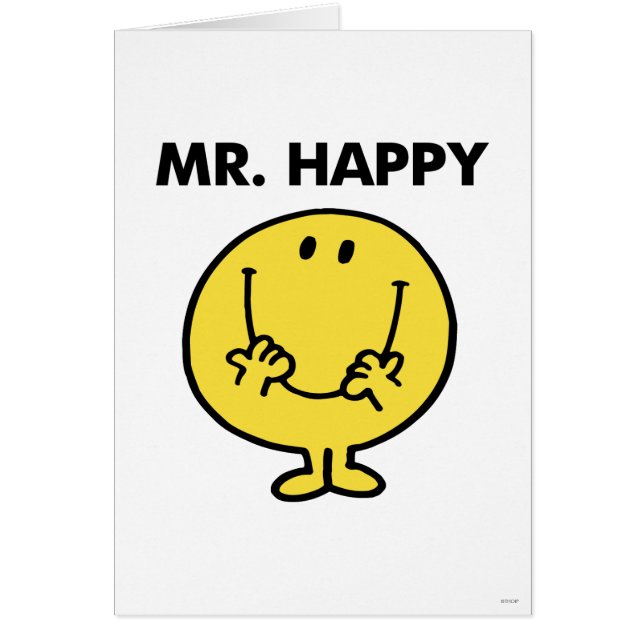M. Happy | Visage souriant géant (Devant)