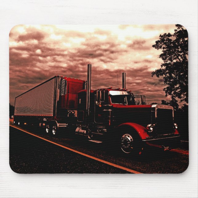 M Horning's Peterbilt 379 Edit Mousepad (Front)