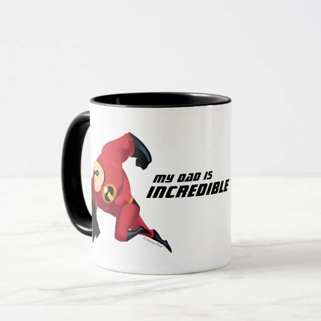 M. Incroyable - Mon père est incroyable Photo Mug (Devant gauche)