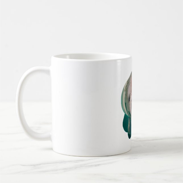 M is for Manatee Coffee Mug (Left)