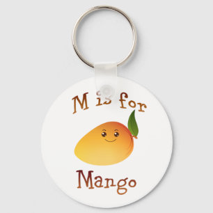 M is for Mango Keychain