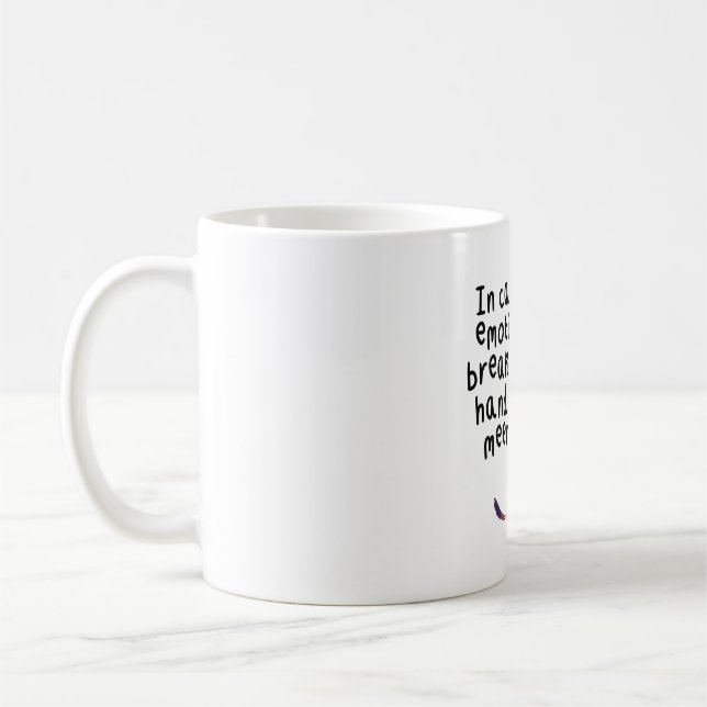 M is for Meerkat Coffee Mug (Left)