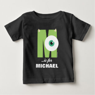 M is for Mike   Add Your Name Baby T-Shirt