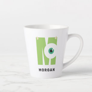 M is for Mike   Add Your Name Latte Mug