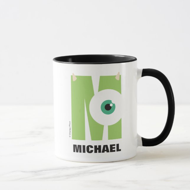 M is for Mike | Add Your Name Mug (Right)