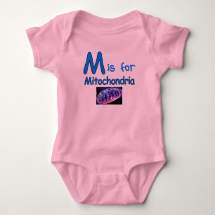 M is for Mitochondria Baby Bodysuit