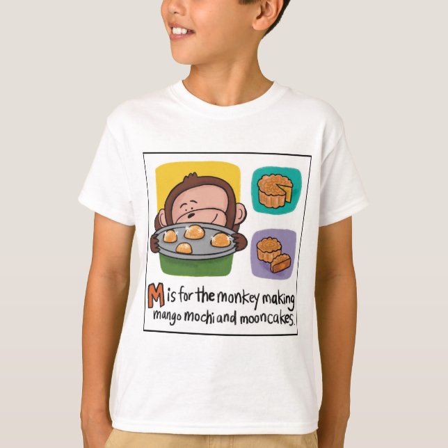 M is for Mooncakes T-shirt (Front)