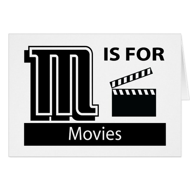 M Is For Movies (Front Horizontal)