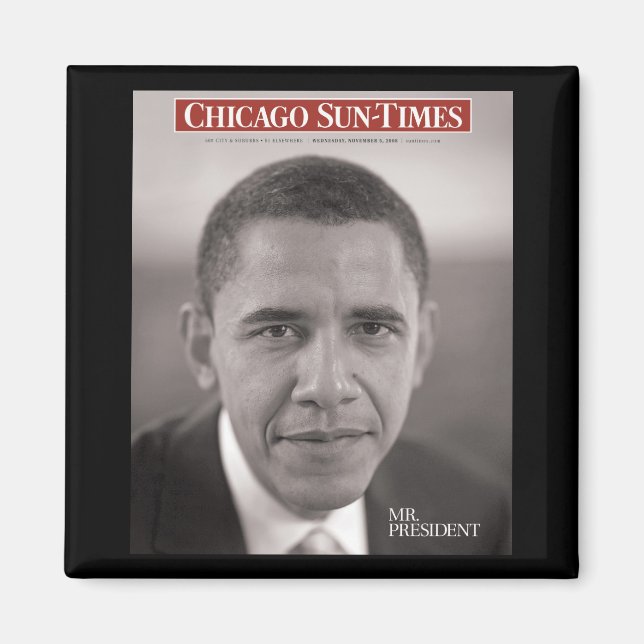 M. le Président Obama Magnet (Devant)