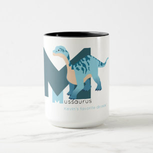 M like Mussaurus Mug