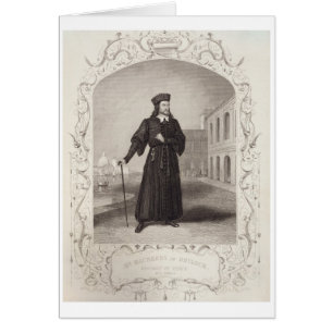 M. Macready comme Shylock, Acte I Scène 3, dans "T