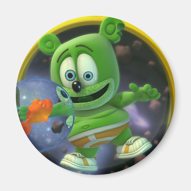 M. Mister Gummibär Round Magnet (Devant)