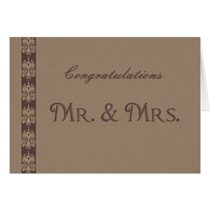 M. & Mme Brown Mariage