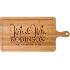 M. & Mme Elegant Cherry Wood Cutting Board