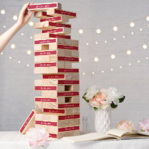 M. & Mme Magenta Mariage Jeu Tour de Topple