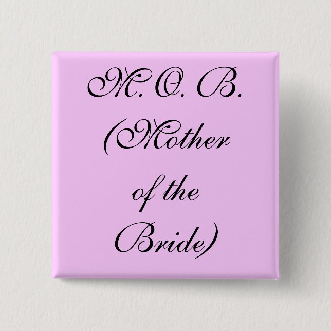 M.O.B. Button (Front)