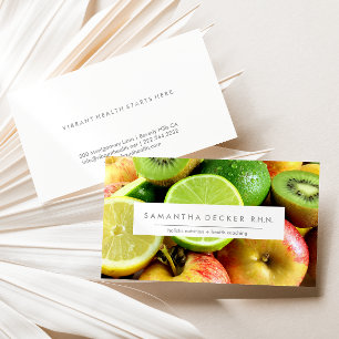 M O D E R N   Nutrition + Health   Business Card