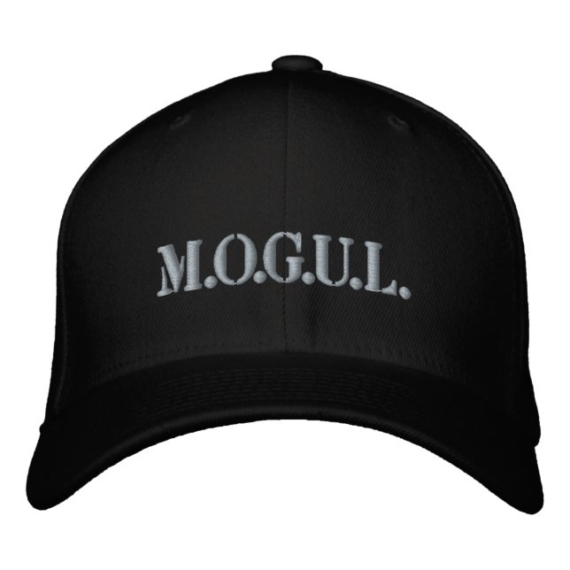 M.O.G.U.L. EMBROIDERED HAT (Front)
