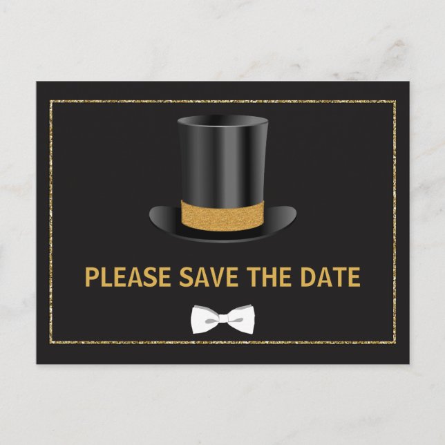 M. ONEderful 1st Birthday Save the Date Cartes pos (Devant)