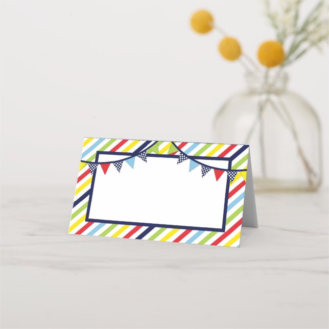 M. ONEderful Tent Cards | Buffet, Cartes de Place (Devant)
