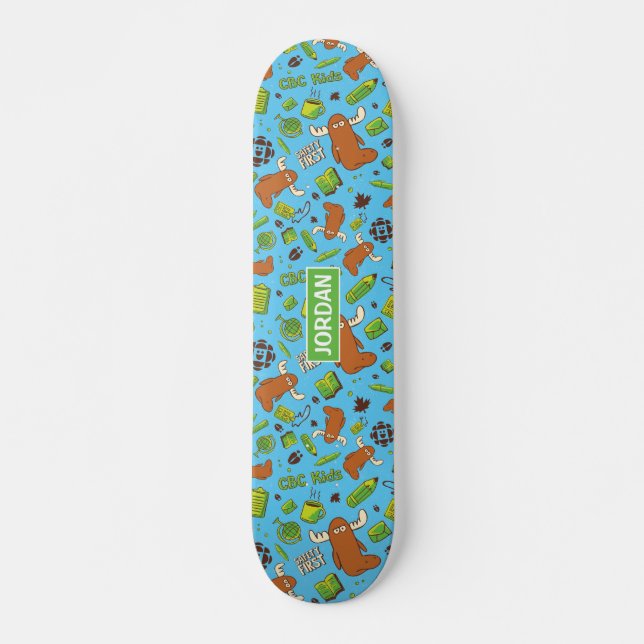 M. Orlando Motif Skateboard personnalisé (Devant)