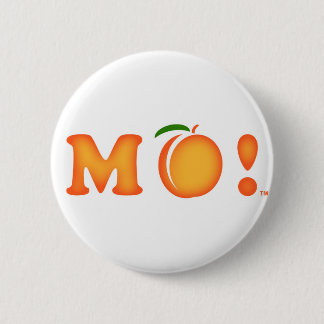 M Peach ! 2 Inch Round Button