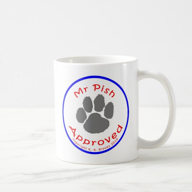 M. Pish Approved Mug (Droite)