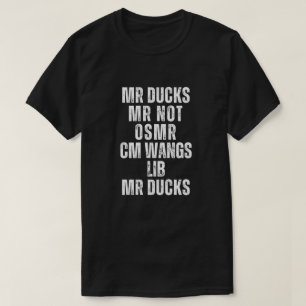 M R Ducks T-Shirt, M R DUCKS, Funny Duck Saying T-Shirt