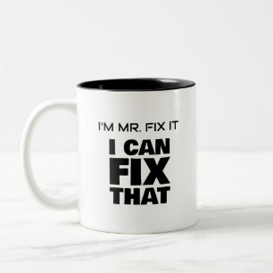 M. Réparez La Mug À Deux Tons